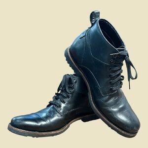 Timberland Black Leather Men's Boots
